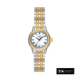Tissot Carson Lady White Dial Two Tone Steel Strap Watch For Women - T085.210.22.013.00