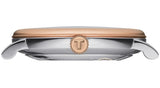 Tissot Carson Premium Powermatic 80 White Dial Two Tone Steel Strap Watch For Men - T122.407.22.031.01