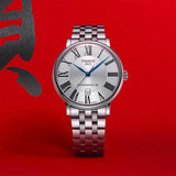 Tissot Carson Premium Silver Dial Silver Steel Strap Watch For Men - T122.410.11.033.00