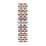 Tissot Carson Premium White Dial Two Tone Steel Strap Watch For Men - T122.410.22.033.00