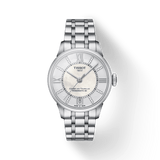 Tissot Chemin Des Tourelles Powermatic 80 Helvetic Silver Dial Silver Steel Strap Watch For Women - T099.207.11.116.00
