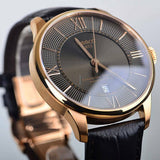 Tissot Chemin Des Tourelles Powermatic 80 Lady Brown Dial Brown Leather Strap Watch For Women - T099.207.36.448.00