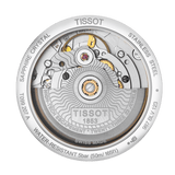 Tissot Chemin Des Tourelles Powermatic 80 Rubies Mother of Pearl Dial Silver Steel Strap Watch For Women - T099.207.11.113.00