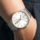 Tissot Chemin Des Tourelles Powermatic 80 Silver Dial Two Tone Steel Strap Watch For Men - T099.407.22.037.00