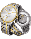 Tissot Chemin Des Tourelles Powermatic 80 Silver Dial Two Tone Steel Strap Watch For Men - T099.407.22.037.00