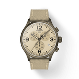 Tissot Chrono XL Beige Diag Beige NATO Strap Watch For Men - T116.617.37.267.01