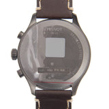 Tissot Chrono XL Blue Dial Brown Leather Strap Watch For Men - T116.617.36.047.00