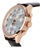 Tissot Chrono XL Classic Silver Dial Brown Leather Strap Watch For Men - T116.617.36.037.00