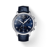 Tissot Chrono XL Viral Kohli Special Edition Blue Dial Blue Leather Strap Watch For Men - T116.617.16.047.01