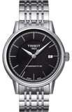 Tissot Classic Carson Powermatic 80 Black Dial Silver Steel Strap Watch For Men - T085.407.11.051.00