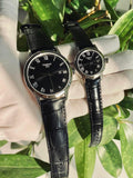 Tissot Classic Dream Black Dial Black Leather Strap Watch for Men - T033.410.16.053.01