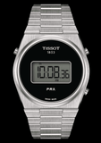 Tissot Digital Quartz Black Dial Silver Steel Strap Watch for Men - T137.463.11.050.00