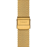 Tissot Everytime Lady Gold Dial Gold Mesh Bracelet Watch for Women - T143.210.33.021.00