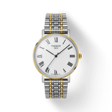 Tissot Everytime Medium White Dial Two Tone Mesh Bracelet Watch For Men - T109.410.22.033.00