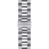 Tissot Gentleman Powermatic 80 Silicium Black Dial Silver Steel Strap Watch For Men - T127.407.11.061.01