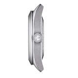 Tissot Gentleman Powermatic 80 Silicium Blue Dial Brown Leather Strap Watch For Men - T127.407.16.041.00