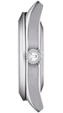 Tissot Gentleman Powermatic 80 Silicium Ice Blue Silver Steel Strap Watch For Men - T127.407.11.351.00
