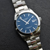 Tissot Gentlemen Powermatic 80 Silicium Blue Dial Silver Steel Strap Watch For Men - T127.407.11.041.00