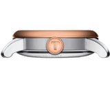 Tissot Le Locle Lady Automatic Diamonds Silver Dial Two Tone Steel Strap Watch For Women - T006.207.22.036.00