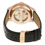 Tissot Le Locle Powermatic 80 Black Dial Black Leather Strap Watch For Men - T006.407.36.053.00