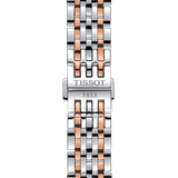 Tissot Le Locle Powermatic 80 Diamonds Silver Dial Two Tone Steel Strap Watch For Men - T006.407.22.036.01