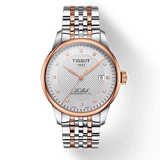 Tissot Le Locle Powermatic 80 Silver Dial Two Tone Steel Strap Watch For Men - T006.407.22.036.01