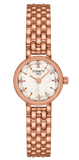 Tissot Lovely Mother of Pearl Dial Rose Gold Steel Strap Watch for Women - T140.009.33.111.00