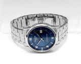 Tissot Luxury Powermatic 80 Blue Dial Silver Steel Strap Watch For Men - T086.407.11.047.00