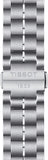 Tissot Luxury Powermatic 80 Silver Dial Silver Steel Strap Watch For Men - T086.407.11.037.00