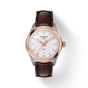 Tissot PR 100 Lady Diamonds Watch For Women - T101.210.26.036.00