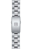 Tissot PR 100 Sport Chic Chronograph Silver Dial Silver Steel Strap Watch for Women - T101.917.11.031.00