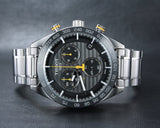 Tissot PRS 516 Chronograph Black Dial Silver Steel Strap Watch For Men - T100.417.11.051.00