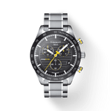 Tissot PRS 516 Chronograph Black Dial Silver Steel Strap Watch For Men - T100.417.11.051.00