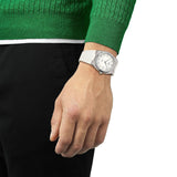 Tissot PRX 40 White Dial White Rubber Strap Watch For Men -  T137.410.17.011.00