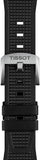 Tissot PRX Black Dial Black Rubber Strap Watch For Men - T137.410.17.051.00