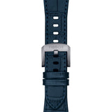 Tissot PRX Blue Dial Blue Leather Strap Watch for Men - T137.410.16.041.00