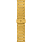 Tissot PRX Champagne Yellow Gold Dial Gold Steel Strap Watch for Men - T137.410.33.021.00