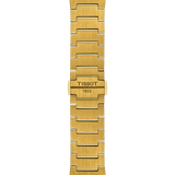 Tissot PRX Digital Quartz Gold Dial Gold Steel Strap Watch for Men - T137.463.33.020.00