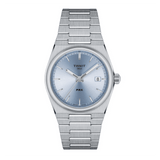 Tissot PRX Light Blue Dial Silver Steel Strap Watch For Women - T137.210.11.351.00