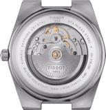 Tissot PRX Powermatic 80 Black Dial Black Rubber Strap Watch for Men - T137.407.17.051.00