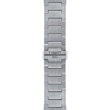 Tissot PRX Powermatic 80 Black Dial Silver Steel Strap Watch for Men - T137.407.11.051.00