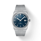 Tissot PRX Powermatic 80 Blue Dial Silver Steel Strap Watch For Men - T137.407.11.041.00