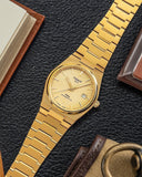 Tissot PRX Powermatic 80 Gold Dial Gold Steel Strap Watch for Men - T137.407.33.021.00