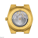 Tissot PRX Powermatic 80 Gold Dial Gold Steel Strap Watch for Men - T137.407.33.021.00