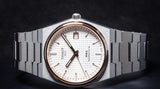 Tissot PRX Powermatic 80 Silver Dial Silver Steel Strap Watch For Men - T137.407.21.031.00