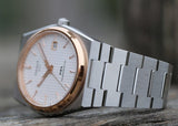 Tissot PRX Powermatic 80 Silver Dial Silver Steel Strap Watch For Men - T137.407.21.031.00