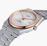 Tissot PRX Powermatic 80 Silver Dial Silver Steel Strap Watch For Men - T137.407.21.031.00