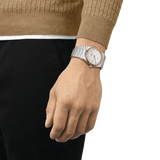 Tissot PRX Powermatic 80 Silver Dial Silver Steel Strap Watch For Men - T1374072203100
