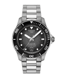 Tissot Seastar 1000 Black Dial Silver Steel Strap Watch For Men - T120.410.11.051.00