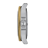 Tissot Seastar 1000 Black Dial Two Tone Steel Strap Watch for Women - T120.210.22.051.00